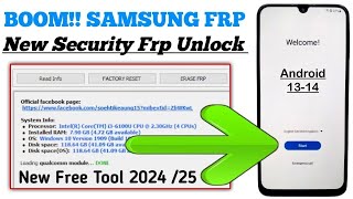 ✅ Samsung Frp Bypass Free Method  Samsung Frp Bypass Android 1413  Free Tool 2024 [upl. by Grosberg868]