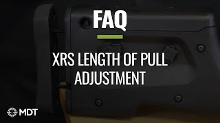 MDT FAQ  XRS Length of Pull Adjustment [upl. by Luby]