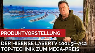 Besser als jeder Fernseher LaserTV von Hisense Von 221 bis 266cm Bildbreite mit Tageslichtleinwand [upl. by Ynatirb]