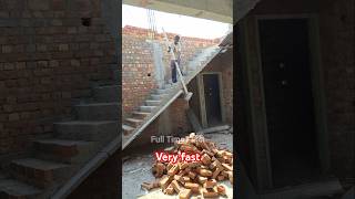 Stair shuttering opening construction [upl. by Snebur]