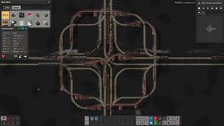 Factorio Space Age  Rail System Design amp Compact HighThroughput Elevated Intersections [upl. by Terra]