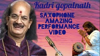 KAdri Gopalnath Saxophone amazing performancemrudangam b harikumar [upl. by Eilyw]