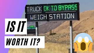 PrePass for trucking  Bypass Weigh Stations [upl. by Ennaitsirhc243]