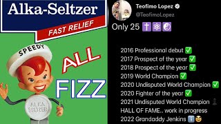 MR FIZZLE Teofimo Career In The Tank  Desperately Clout Chasing Crawford For Attention [upl. by Stenger]