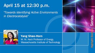 Towards Decarbonizing Chemicals and Fuels with Yang ShaoHorn [upl. by Elleinwad499]