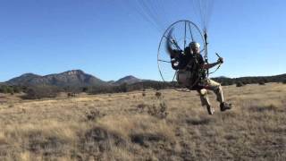 Powered paragliding near Prescott AZ [upl. by Laura643]