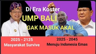 DI ERA KOSTER UMP BALI GAK MASUK AKAL [upl. by Kornher]