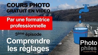 N°5 Cours sur la PHOTOGRAPHIE Ouverture Vitesse ISO Comprendre les réglages de votre appareil [upl. by Isyad]