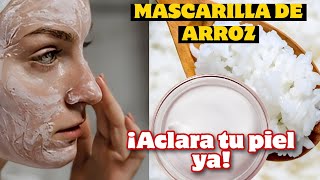 Cómo hacer crema de Arroz Coreana para la Cara [upl. by Sollows]