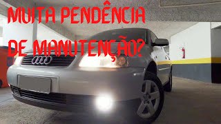 O QUE ESTÁ PENDENTE DE MANUTENÇÃO NO MEU AUDI A3 16 [upl. by Nrehtac]