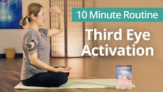 THIRD EYE Opening Meditation  10 Minute Routines [upl. by Baese]