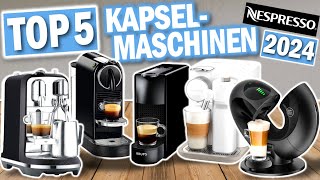 Top 5 NESPRESSO KAFFEEMASCHINEN 2024  Die Besten Kapselkaffeemaschinen für Zuhause [upl. by Rudwik156]