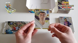 OUVERTURE DUN DISPLAY DE BOOSTERS PREMIUM PANINI ADRENALYN FIFA 365 2019 [upl. by Egni214]