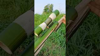 Bamboo creation with new Bullate craft Bamboo Diy World [upl. by Lrig]