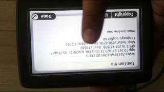 HowTo Update Maps on TomTom Via 100120125 GPS Device [upl. by Parris]