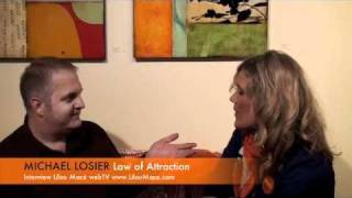 Law of Attraction How to reset your vibe  Live interview with Michael Losier in Chicago [upl. by Crowley]