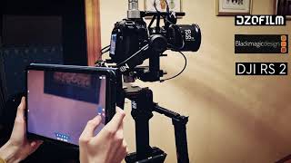 Blackmagic Pocket Cinema Camera 6k pro  DZOFILM pictor zoom  DJI RS2  RavenEye [upl. by Chloras9]