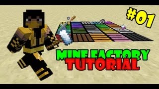 TUTORIAL MineFactory reloaded  01  Itens Especiais BR  PT [upl. by Ricca337]