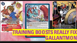 Gallantmon is a SLEEPER PICK in BT14 Deck Profile Training Boost Rant Combo Discussion [upl. by Ennaisoj904]