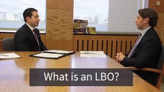 Investment Banking Mock Interview What is an LBO [upl. by Hollis]