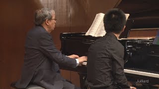 Qi Xiu Beethovens Hammerklavier Sonata  Juilliard Murray Perahia Piano Master Class [upl. by Sly575]