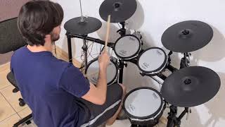 CPM 22  Irreversível  Drum Cover  Roland TD25 Kv VDrums  Renato RBG [upl. by Yretsym]