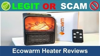 Ecowarm Heater Reviews  Nov 2024 Beware of Scam Watch Now [upl. by Neale]