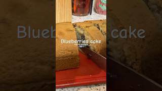 Cozy Blueberries cake baking homebaking cakebaking shortsvideo [upl. by Lamraj]