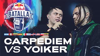 CARPEDIEM vs YOIKER  Octavos  Red Bull Batalla Internacional 2022 [upl. by Vaules]