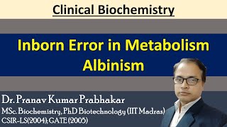 Inborn Error in Metabolism Albinism [upl. by Eirdua]