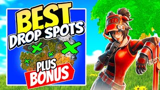 Best drop spots Fortnite Chapter 5 Season 3  BONUS [upl. by Merkle811]