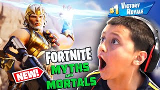 Fornite Gods are Here Myths and Mortals [upl. by Dnumsed811]