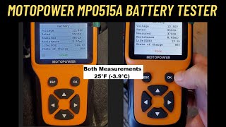 How to Use MOTOPOWER MP0515A Battery Tester [upl. by Yecaw923]