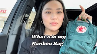 What’s in my bag  Kanken Sling bag  Color Arctic Green [upl. by Hoy]