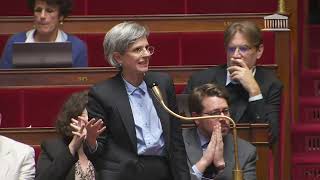 Sandrine Rousseau interroge le gouvernement sur laffaiblissement organisé de lhôpital public [upl. by Abell]