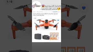 🤩💥🫵DRONE L900 PRÓ SE MAX 3 BATERIAS VÔO VIA SATÉLITE 🤩CORES DISPONÍVEIS PRETA  LARANJA LINK👇🤩 [upl. by Htidirrem]