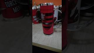 Caneca de latinha de 550ml e 473ml da Red bull [upl. by Rico]