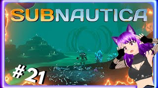 ¡ME ATACA EL LEVIATAN FANTASMA😱🌊  SUBNAUTICA🐟 21 [upl. by Gratiana]