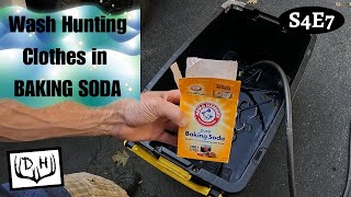 Deer Season  Wash Your Hunting Clothes in Baking Soda [upl. by Indnahc919]