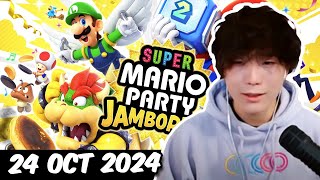 Sykkuno VODs  Super Mario Party Jamboree [upl. by Grania]