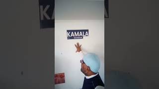 kamala song everything about this presidency gonna be at u reels reelsinstagram crownprinceOG [upl. by Eibur501]