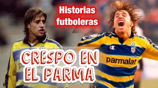 HERNÁN CRESPO SUS INICIOS EN EL PARMA MundoMaldini [upl. by Engelbert]