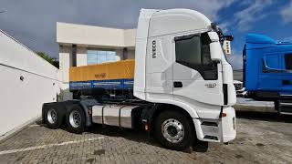 IVECO HIWAY 480 6X4 2018 DISPONÃVEL EM ESTOQUE RICARDO CAMINHÃ•ES CURITIBA [upl. by Etac440]