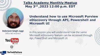 Understand how to use Microsoft Purview eDiscovery through API PowerShell and Microsoft UI [upl. by Zacharias]