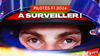 LES 5 PILOTES DE F1 À SURVEILLER ABSOLUMENT EN 2024  💥 [upl. by Liebermann]