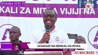 SISI MWENYEKITI AMBAYE HATUKU MCHAGUA HATUTA MTII ZITTO KABWE KAULI YAKE [upl. by Chadd774]