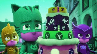 Looking After Gekko  COMPILATION  PJ Masks Funny Colors  Cartoons for Kids [upl. by Elery]