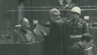 Nuremberg Trial Day 99 1946 Field Marshal Wilhelm Keitel Direct Dr Otto Nelte AM [upl. by Trever]