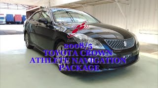 20085 TOYOTA CROWN ATHLETE NAVIGATION PACKAGE 272554 [upl. by Oleta825]