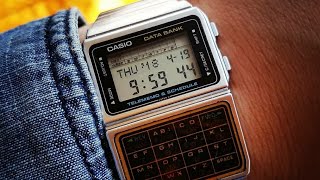 Vintage Casio Databank from the 80s [upl. by Fayth]